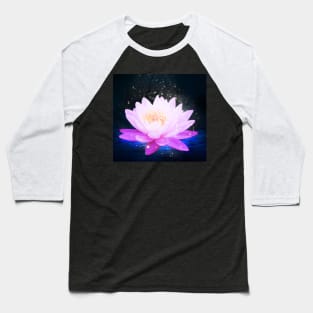 Water Lily Baseball T-Shirt